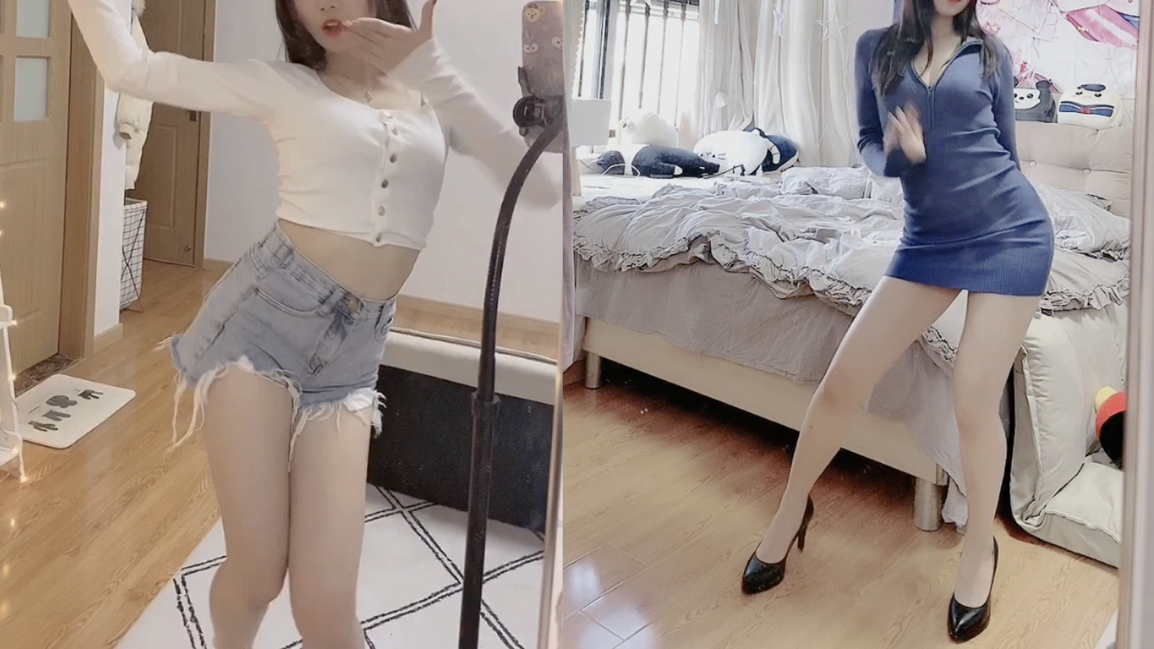 【雾奈】奈奈腿长一米八!